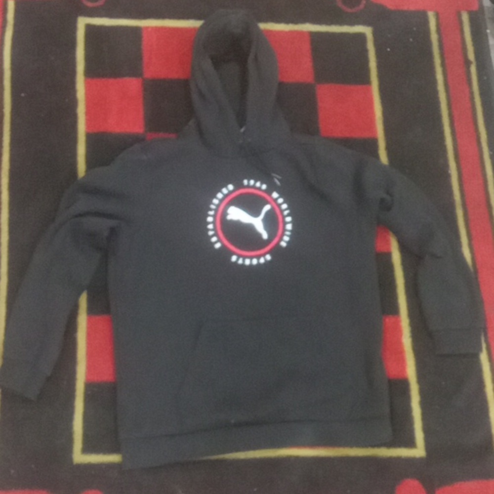 Black Puma sports hoodie
